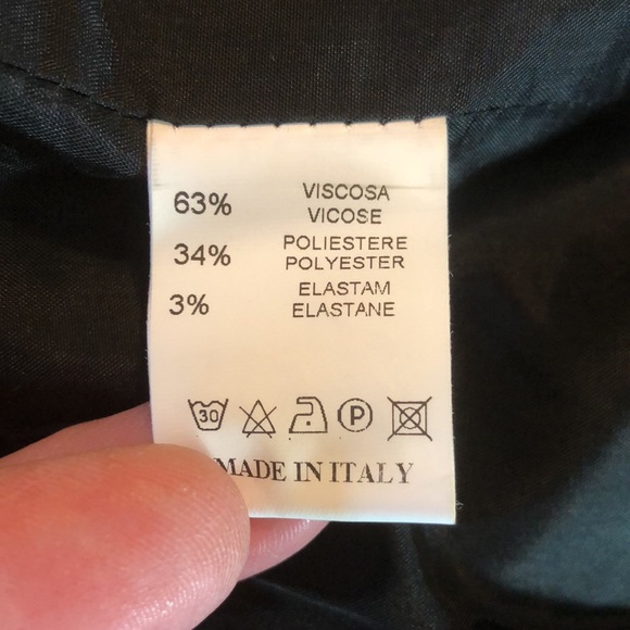 ANTEPRIMA Milano Size 38 LongLine Hidden-Button Classic Blazer Career $380 NEW - Picture 12 of 16